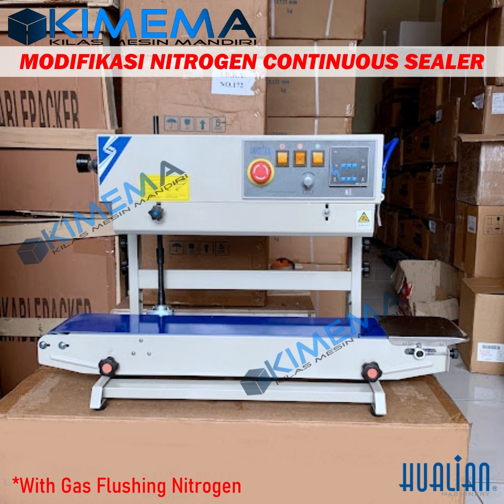 MODIFIKASI Mesin Continuous Sealer Nitrogen Gas Flushing FRB-770 II PH