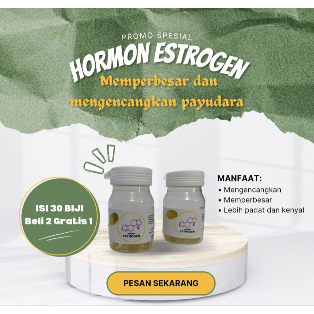 Hormon Estrogen Pembesar Payudara