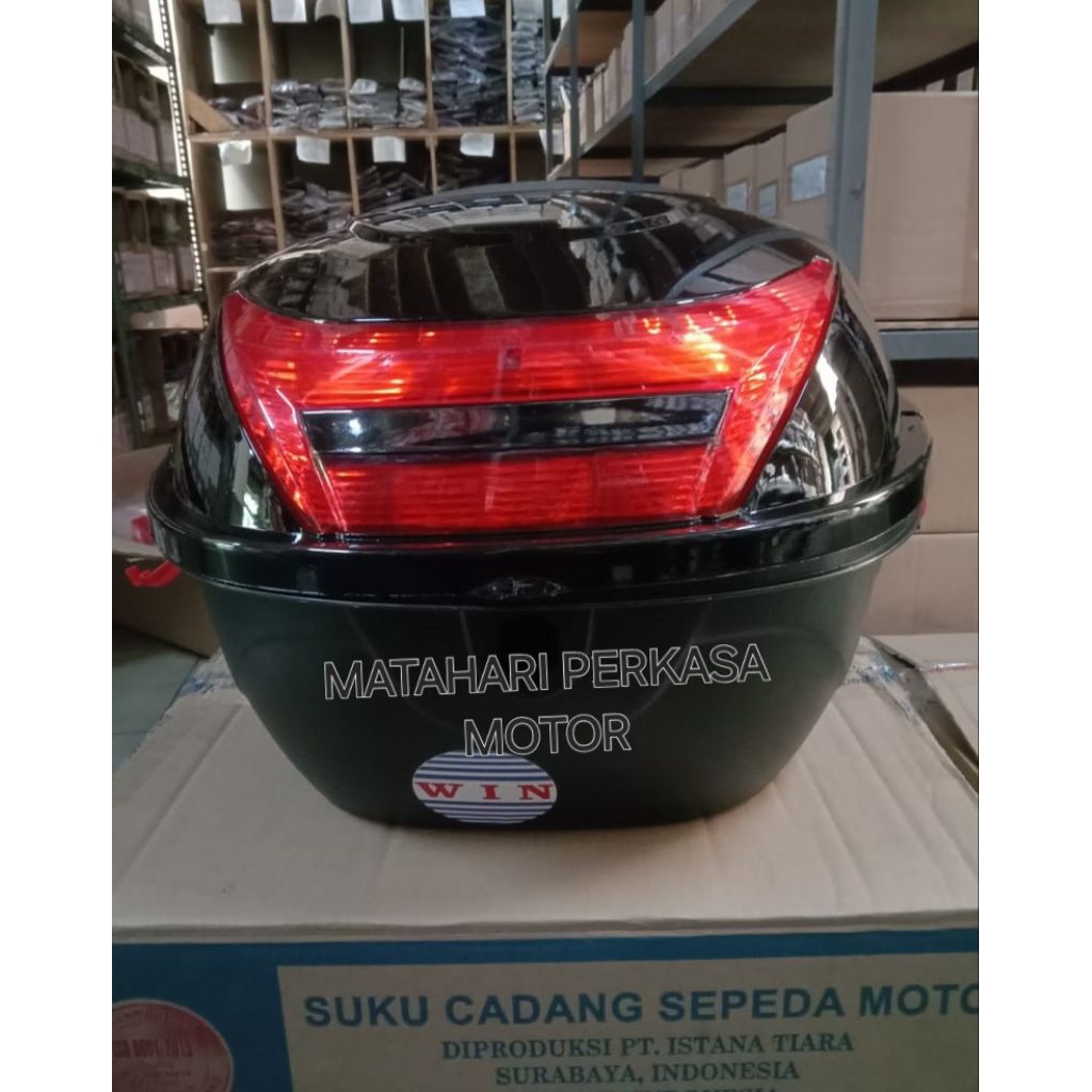 "WIN" BOX MOTOR 36L BOX BELAKANG MOTOR