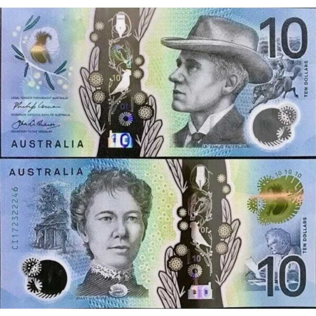 Australia 10 Dollar "Next GeN series" UNC-Original 100% __polymer__