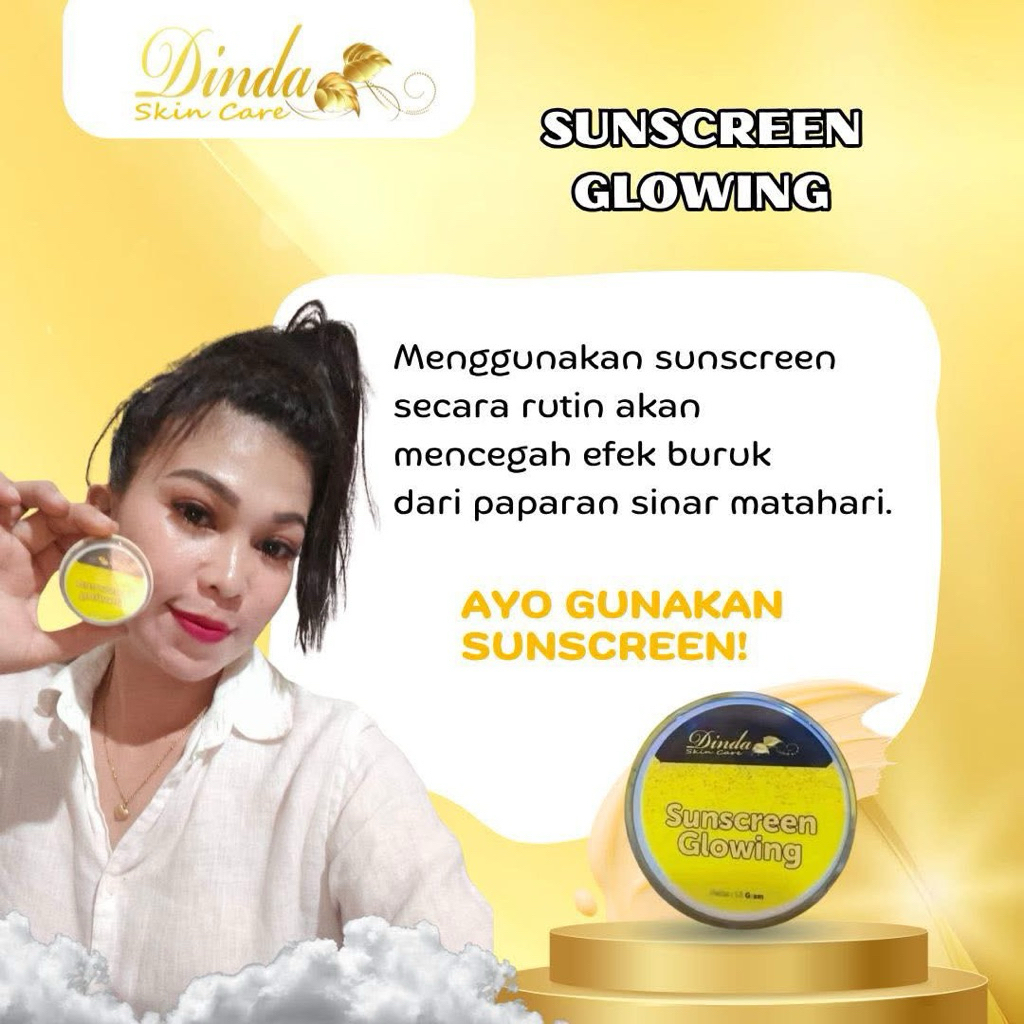 SUNSCREEN SPF 50+ FOR ALL SKIN TYPE DINDA SKIN CARE