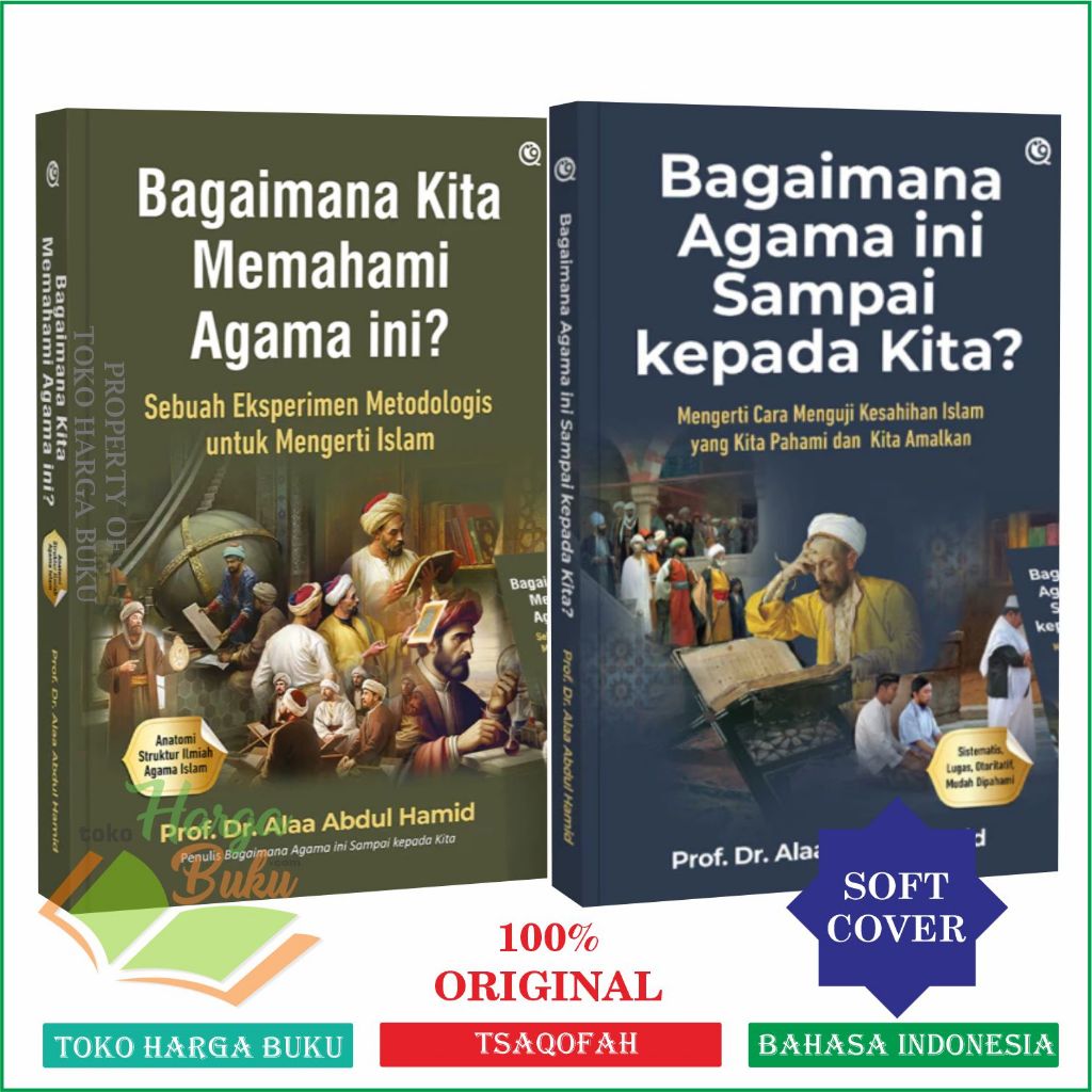 Foto Paket 2 Buku Bagaimana Kita Memahami Agama Ini? & Bagaimana Agama Ini Sampai Kepada Kita? - Qaf