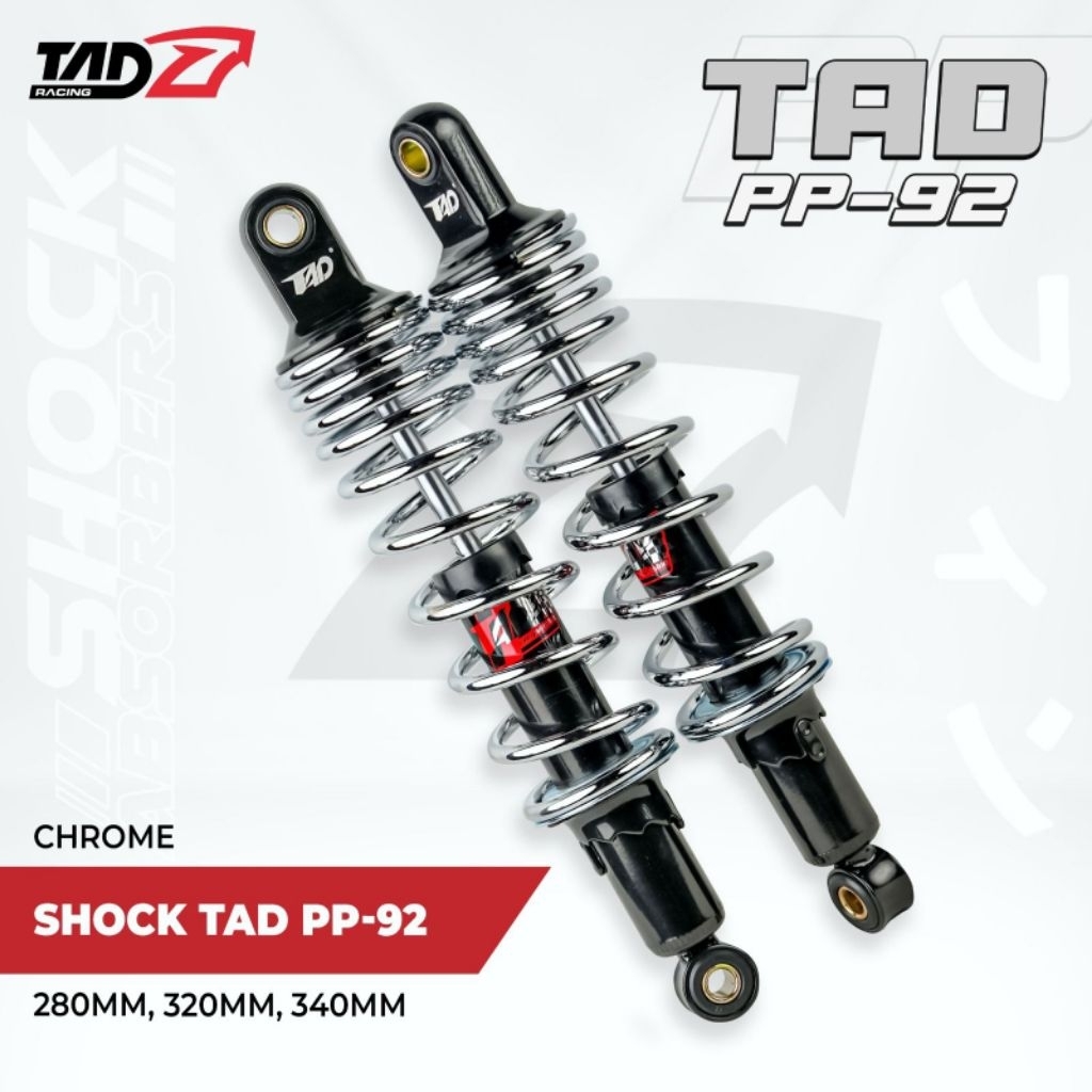 SHOCK BELAKANG TAD PP -92, 280mm, 320mm, 340mm