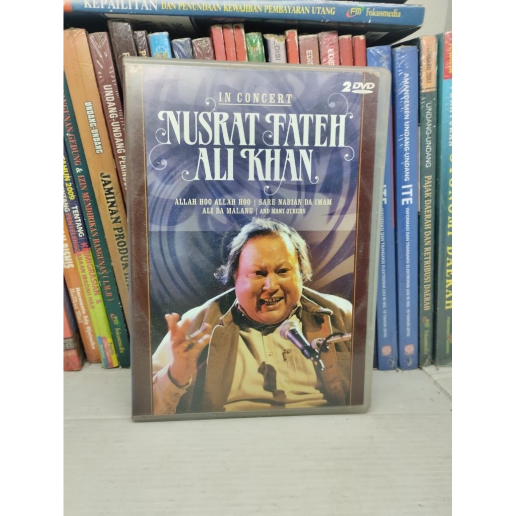 DVD MUSIK PRELOVED | NUSRAT FATEH ALI KHAN IN CONCERT