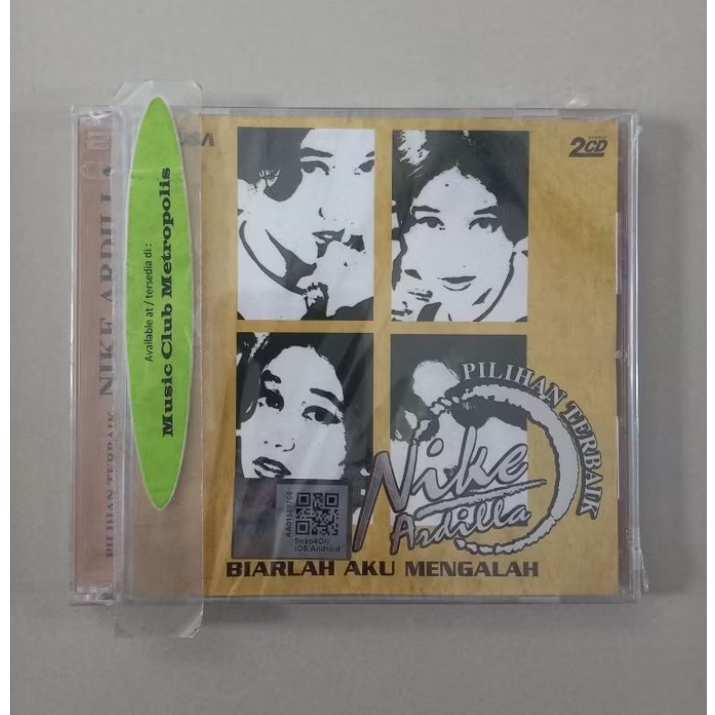 CD NIKE ARDILLA - BIARLAH AKU MENGALAH (2CD) IMPORTED