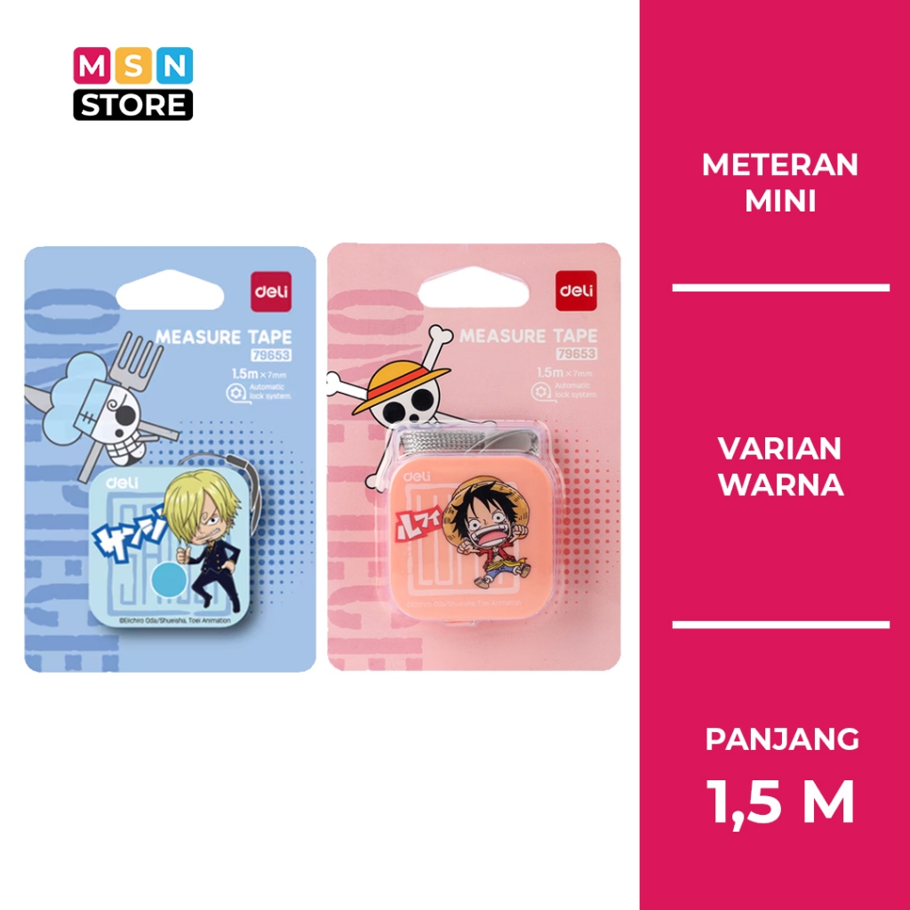 DELI - METERAN / ALAT PENGUKUR / METERAN MINI / METERAN DELI 79653