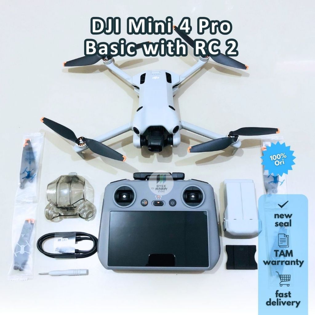 DJI Mini 4 Pro Basic Original Drone Second 4K Portrait Camera