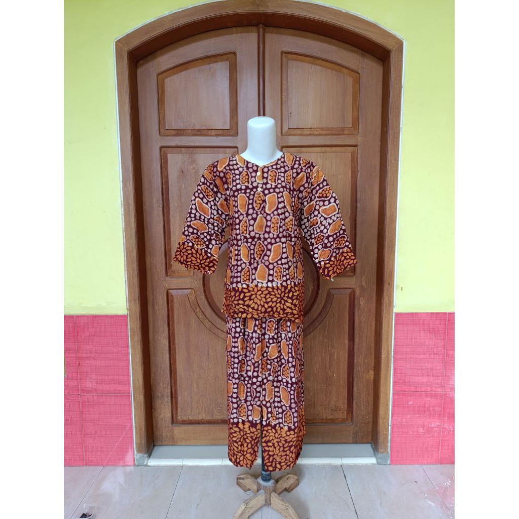 Piyama Tidur/Setelan Celana Batik Pekalongan Nyaman Adem All Size