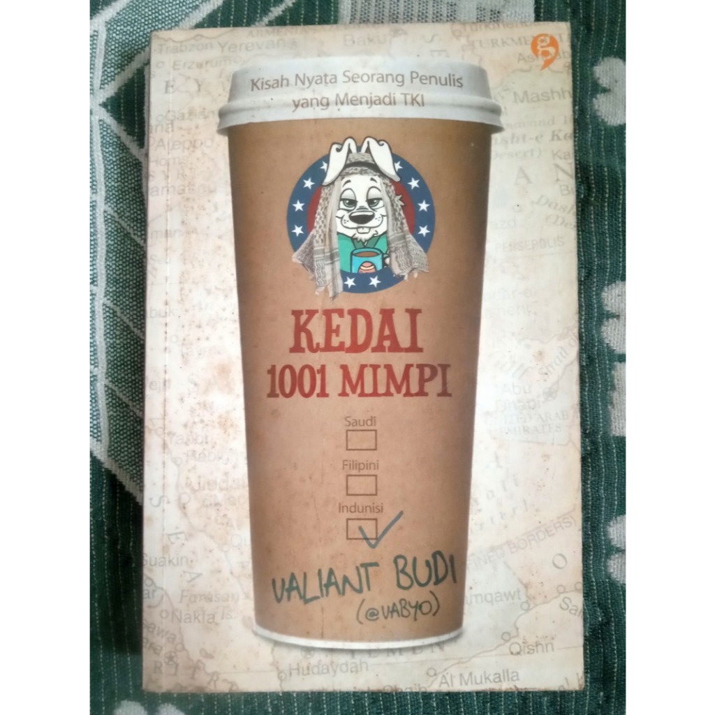 Kedai 1001 Mimpi - Valiant Budi - Gagasmedia [preloved]