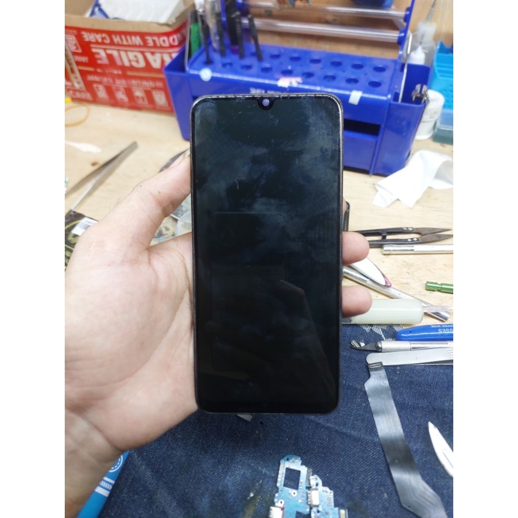 lcd samsung a30 ori copotan