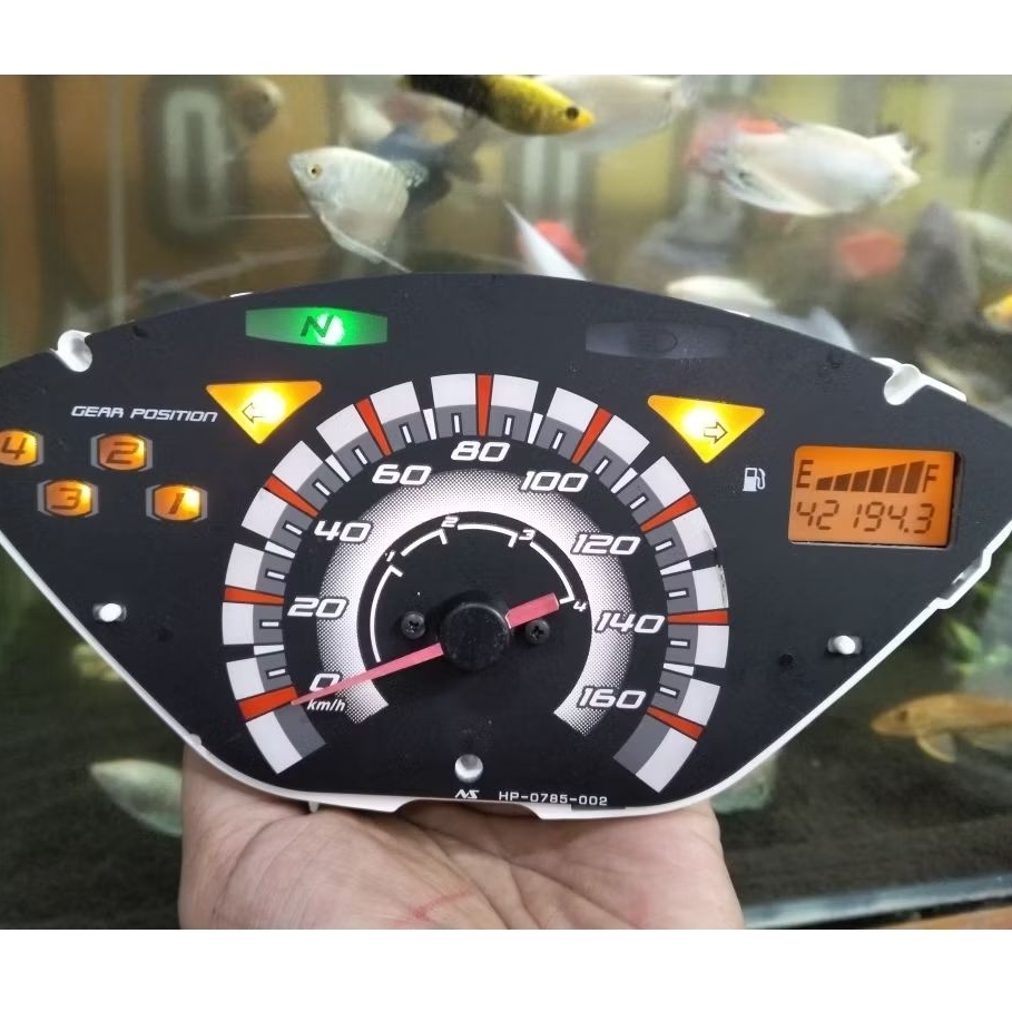 Mesin speedometer Honda Supra x 125 old original 2005-2008