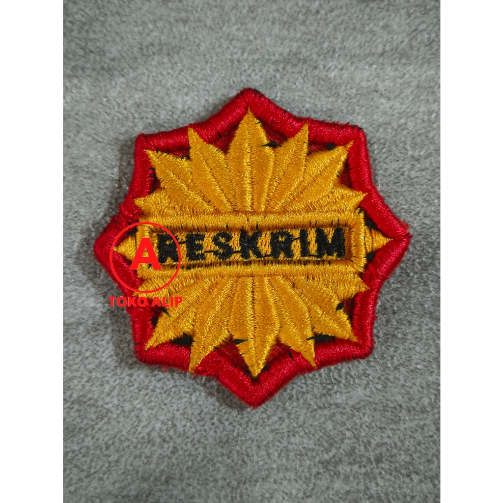Bet Roda Reserse Reskrim - Bordir Timbul Polrii Reskrim - Bet Baju Reserse Reskrim Roda