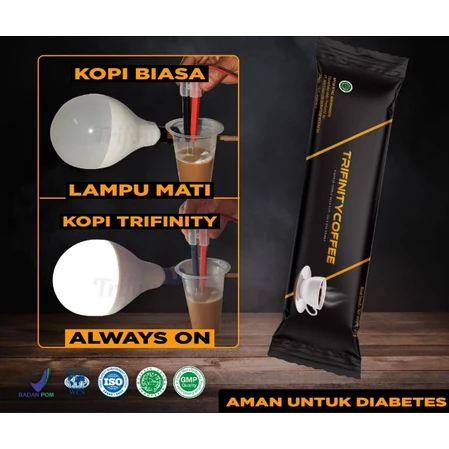Minuman Herbal Sehat KOPI TRIFINITY Untuk Vitalitas Tubuh