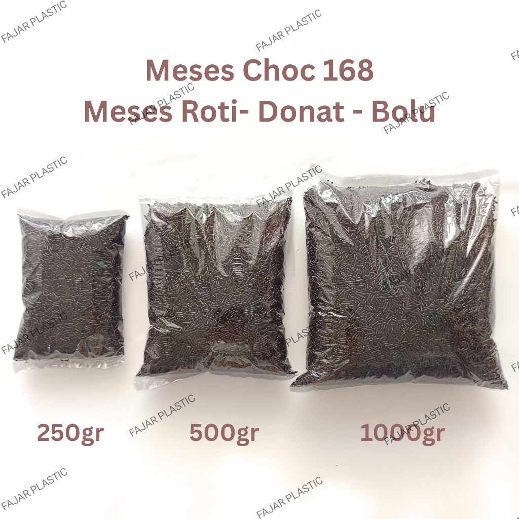 Meses Coklat Cap 168 - Repacking Meses Meises - Meses Donat Roti
