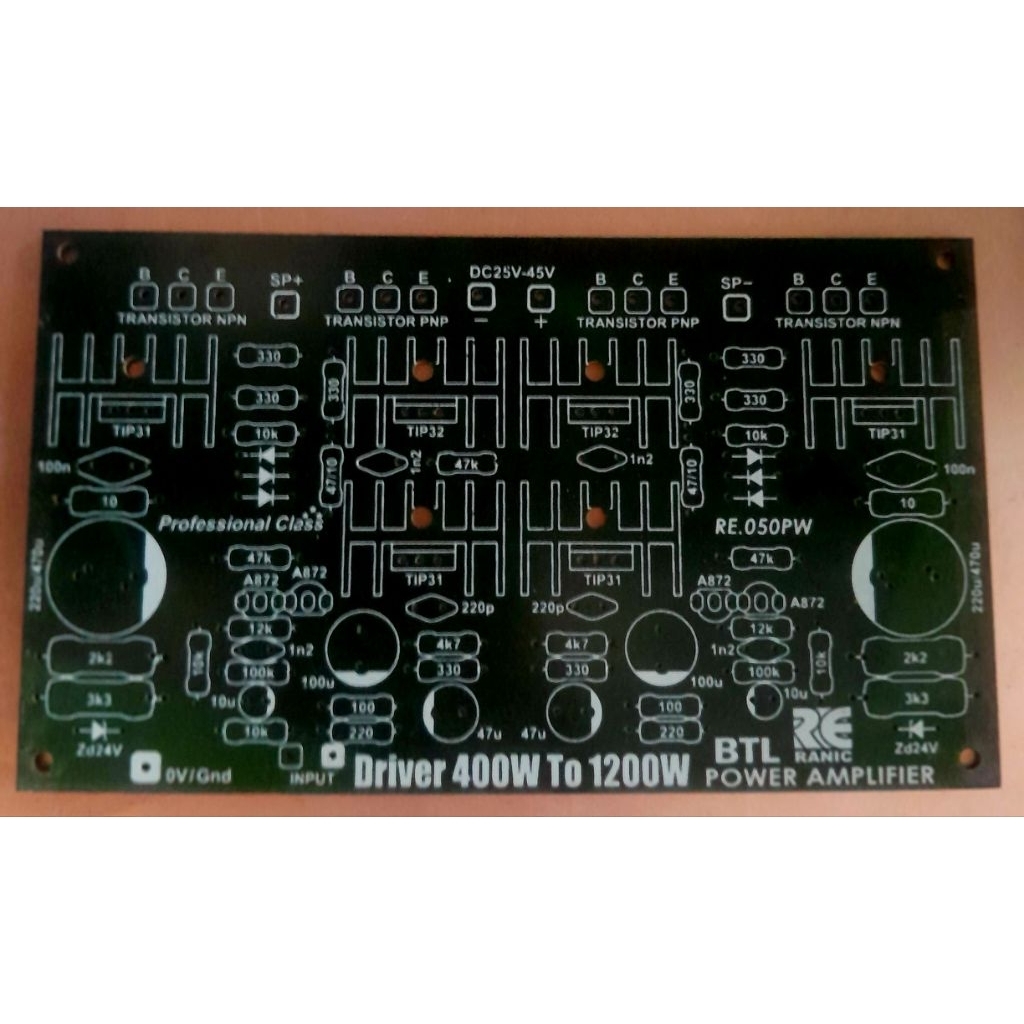 Pcb Power Amplifier
