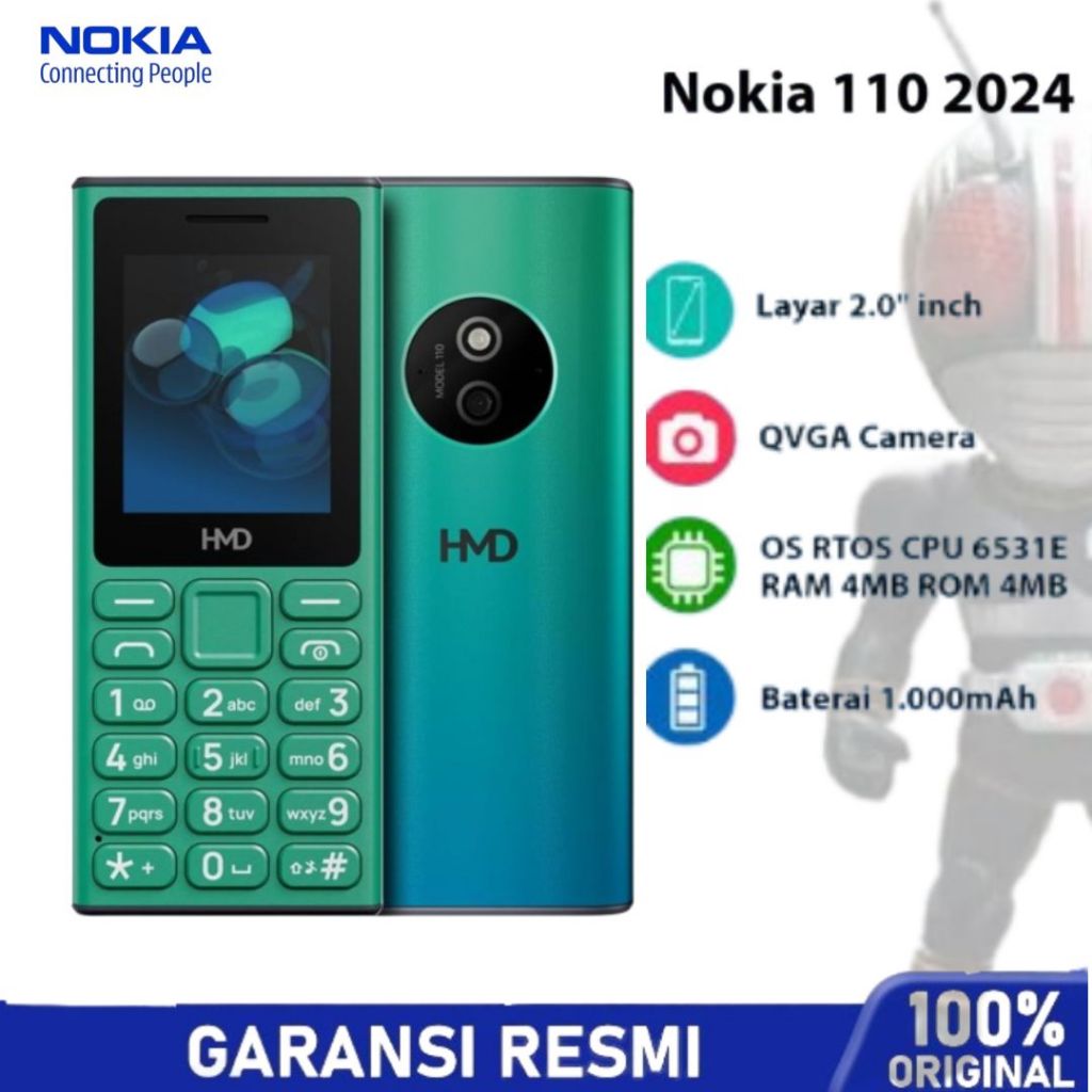 NOKIA 110 (2024) ORIGINAL GARANSI RESMI