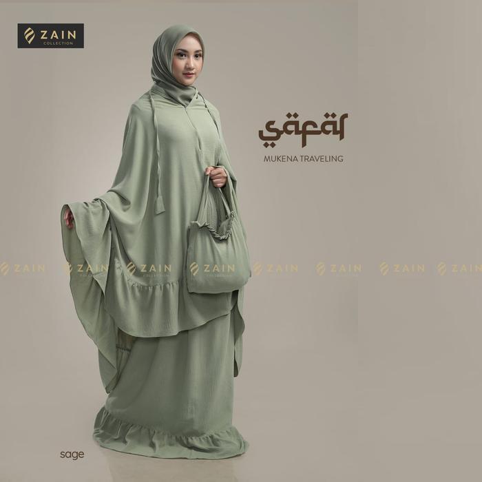 SAFAR>> MUKENA DEWASA TRAVELING / MUKENA TERBARU 2024 MUKENA PREMIUM MEWAH BY ZAIN COLLECTION