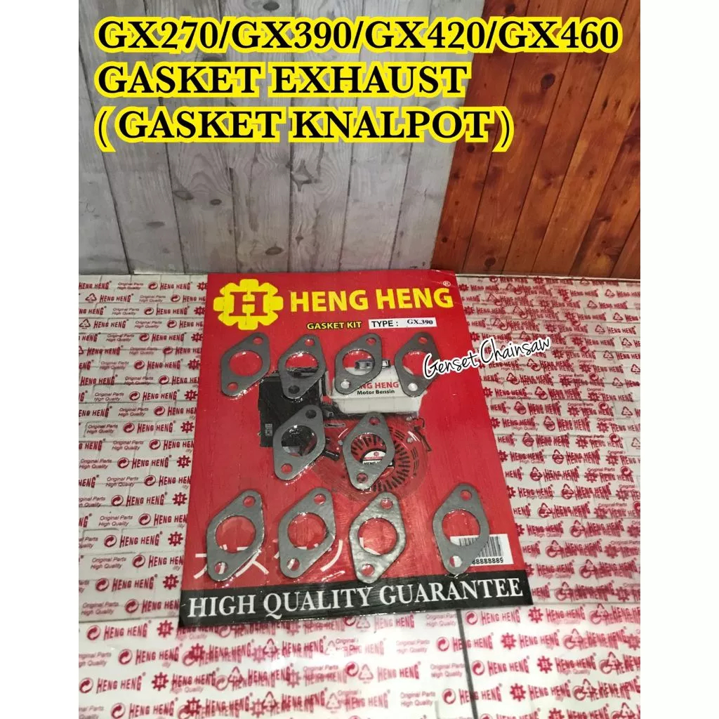 GX270 GX390 GX420 Paking Exhaust Ejos Knalpot Mesin Penggerak Honda 9PK 13PK GX460