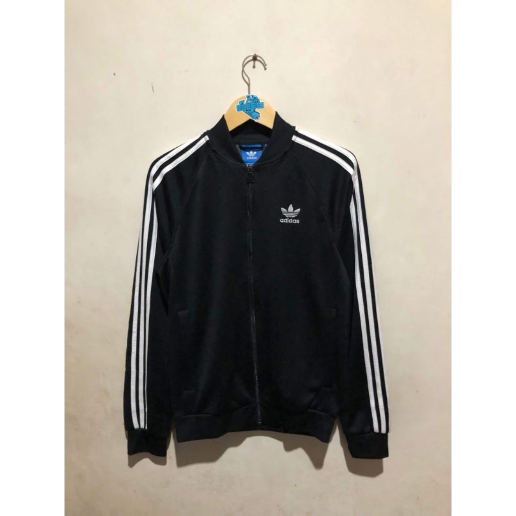 Tracktop Adidas Superstar Hitam