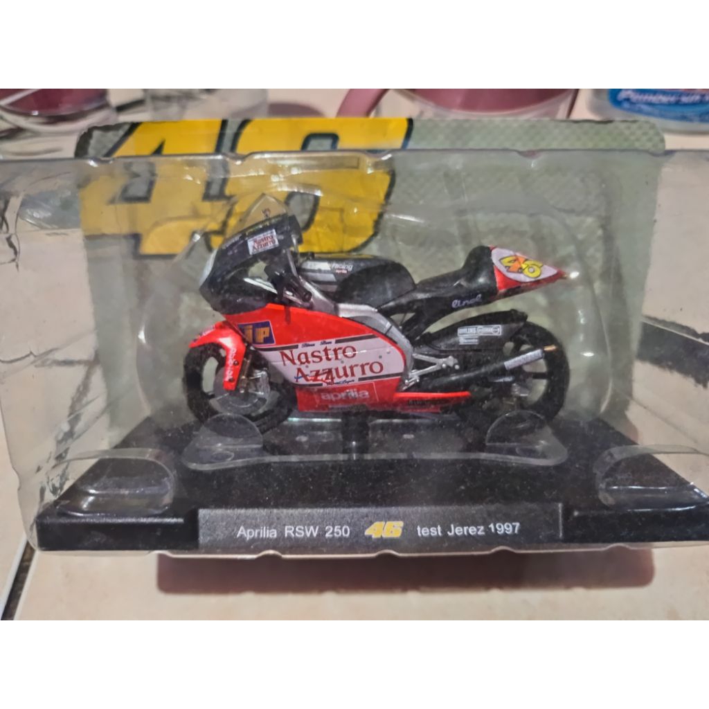 Diecast Moto GP Rossi 1997 Test Jerez