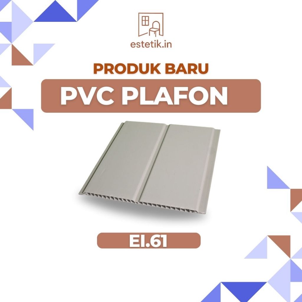 PLAFON PVC NAT  & GOLD GLOSS ANEKA MOTIF