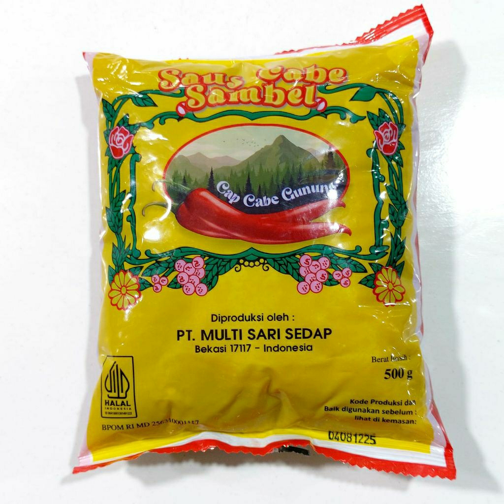SAUS SAMBAL CABE GUNUNG