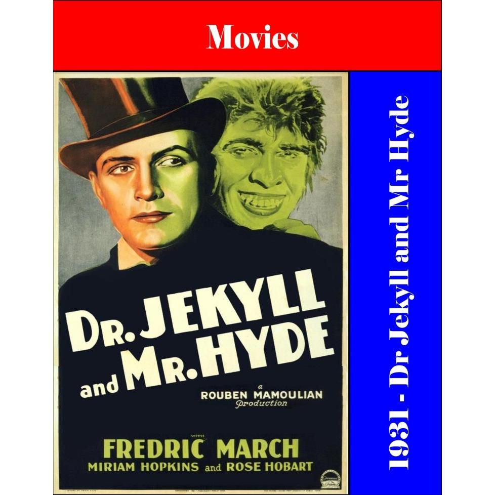 DVD - Dr Jekyll and Mr Hyde (1931)
