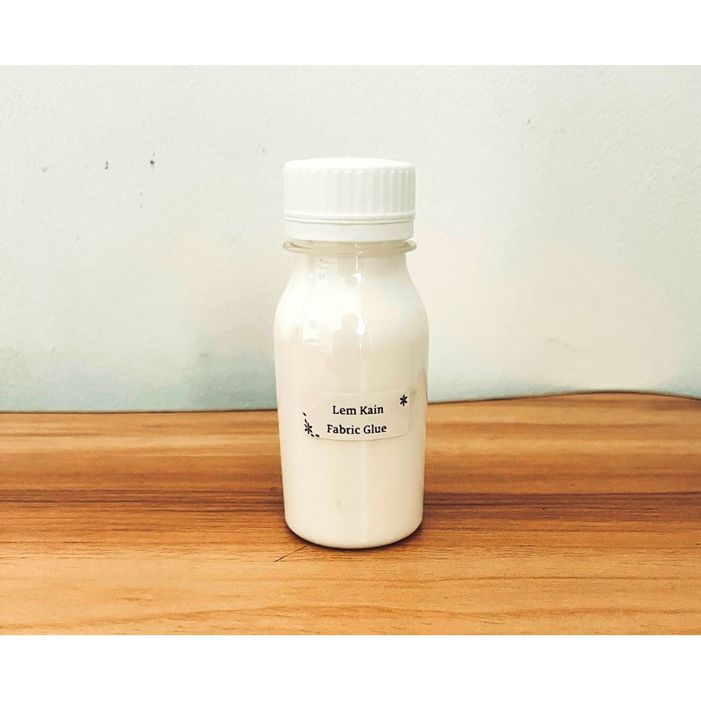 Lem Kain / Fabric Glue / Lem Khusus Decoupage Kain Masker Kanvas