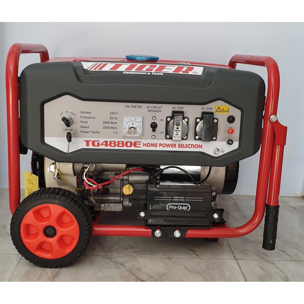 Genset Tiger TG 4880 E (Genset Tiger TG4880E 2500 WATT)