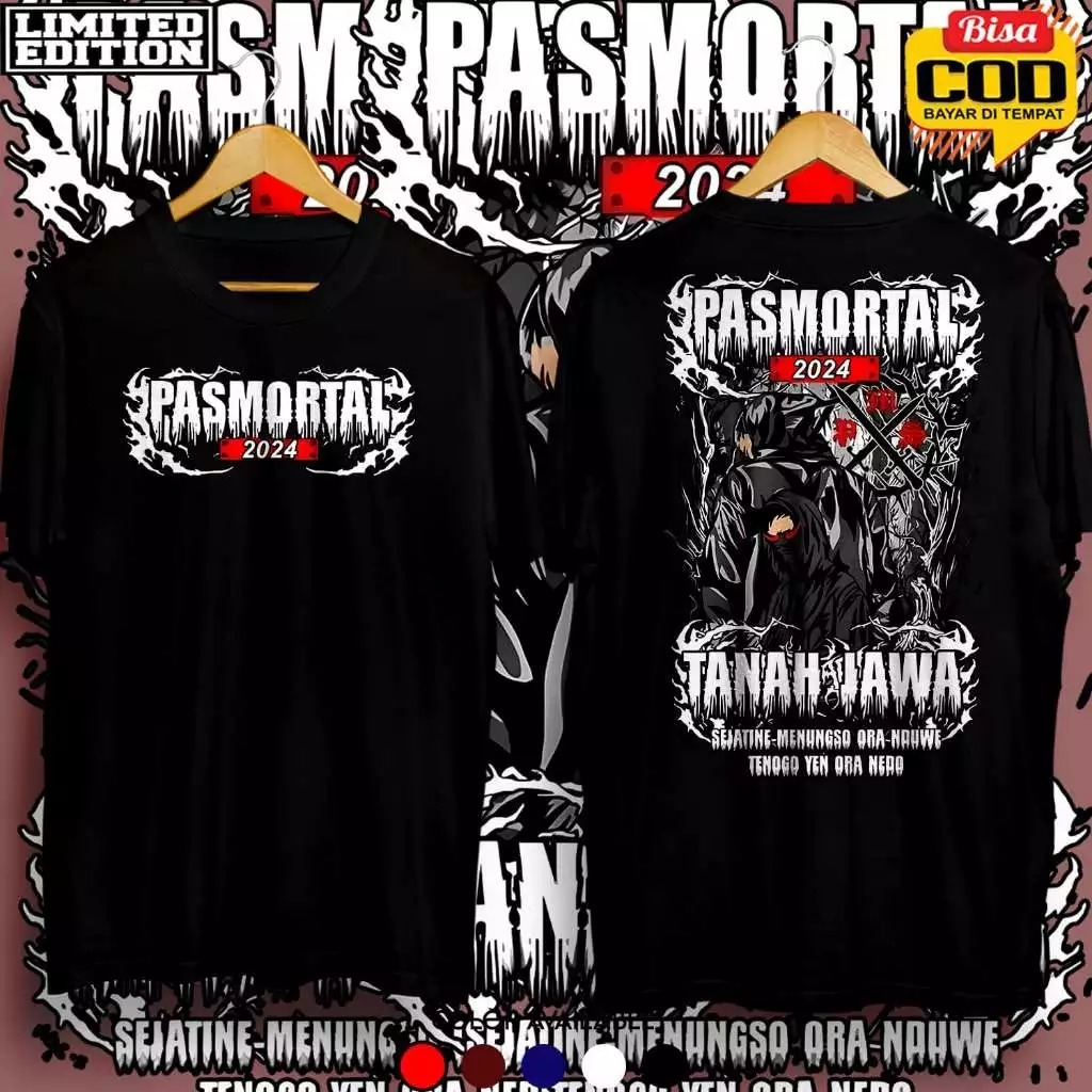 KAOS  PASMORTAL 2024 DISTRO PASMORTAL 2024 PRIA WANITA