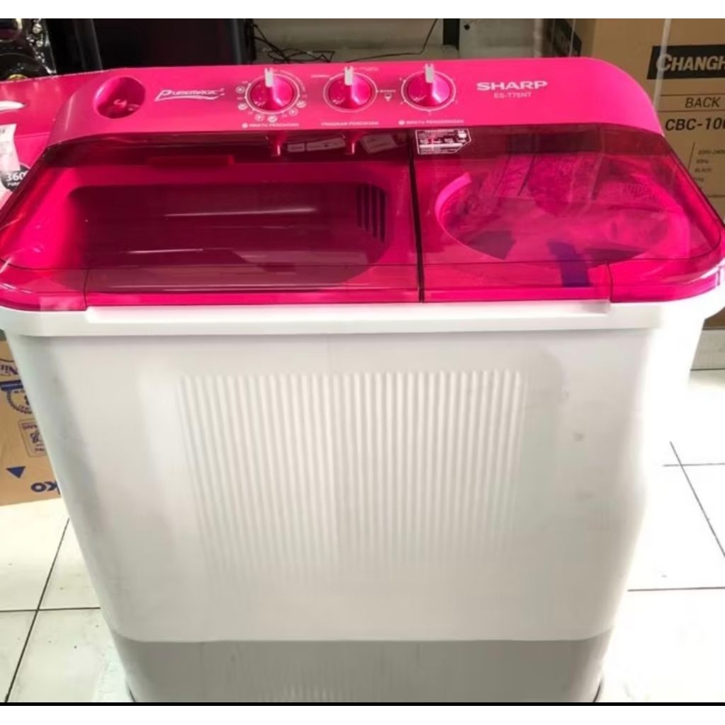 Mesin Cuci Sharp 7.5 Kg - Tipe 75NTHemat Listrik, Bersih Maksimal