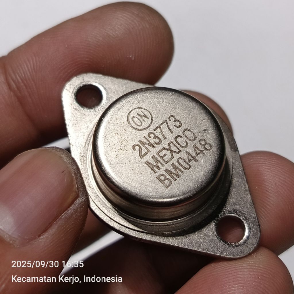 transistor jengkolan MEXICO 2N3773 NPN original cabutan