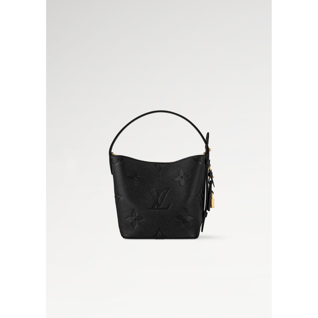 Tas bucket louis vuitton warna putih ( preloved ) Tas jinjing