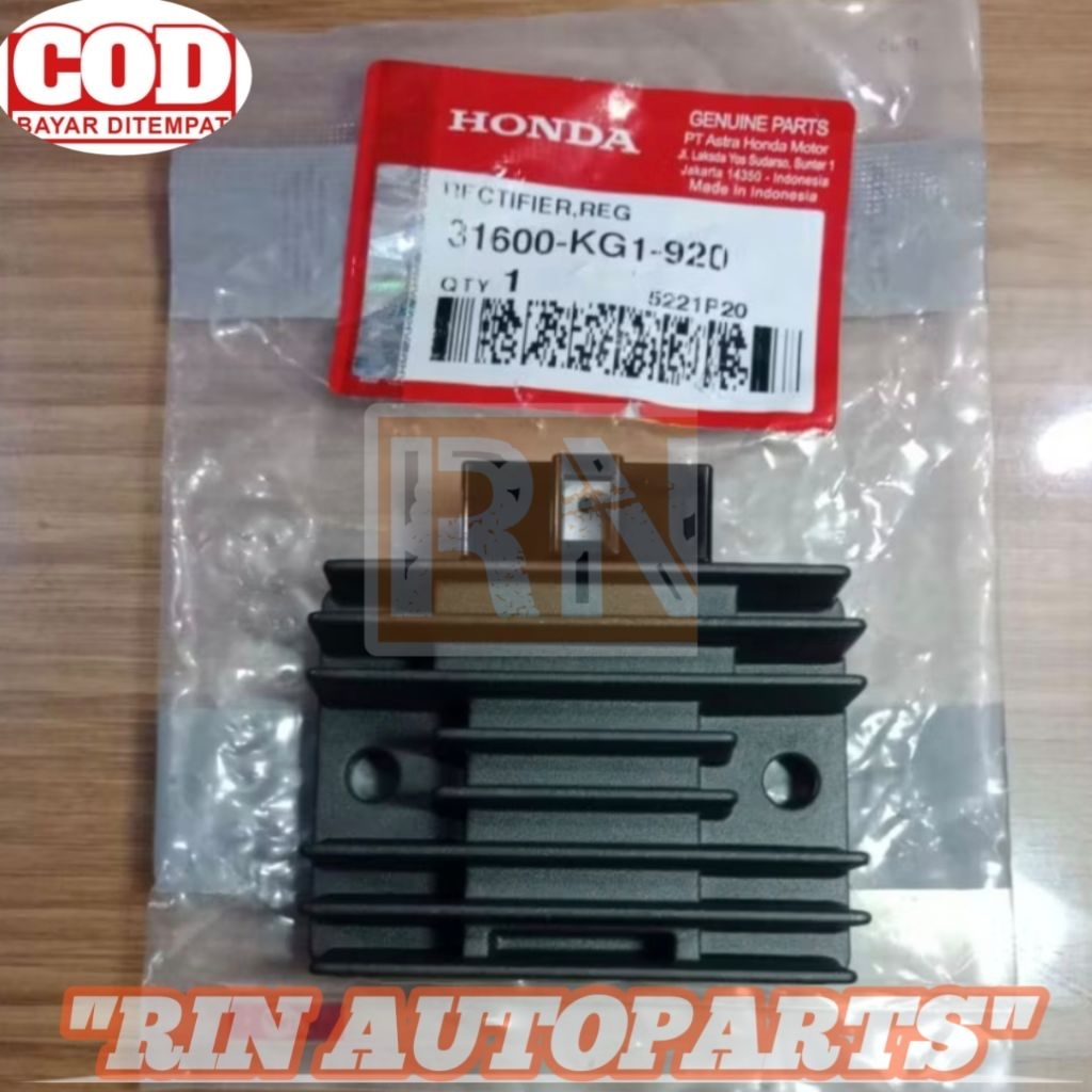 KIPROK REGULATOR MEGAPRO NEW MONOSHOCK TIGER LAMA NEW REVO ORIGINAL ORI ASLI HONDA AHM 31600-KG1-920