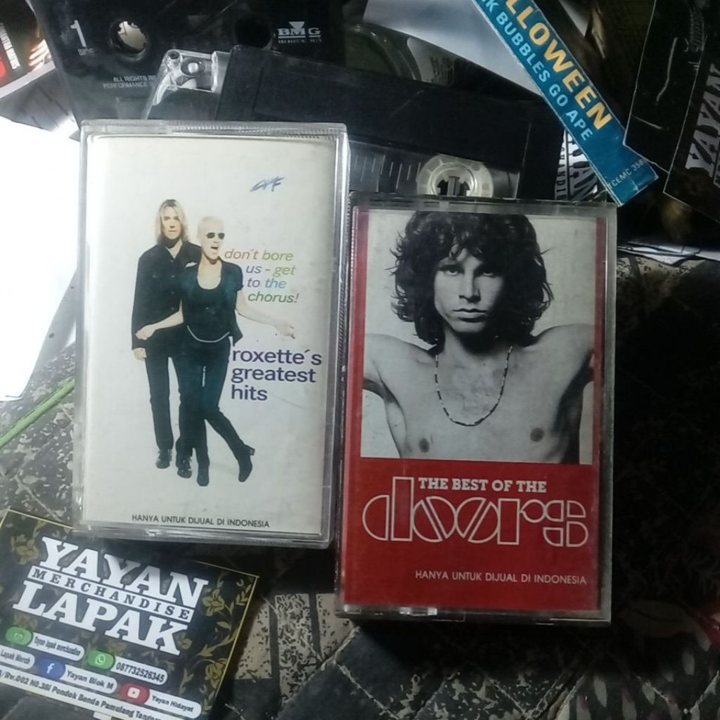 the  doors  roxette  greatest  hits  kaset  pita