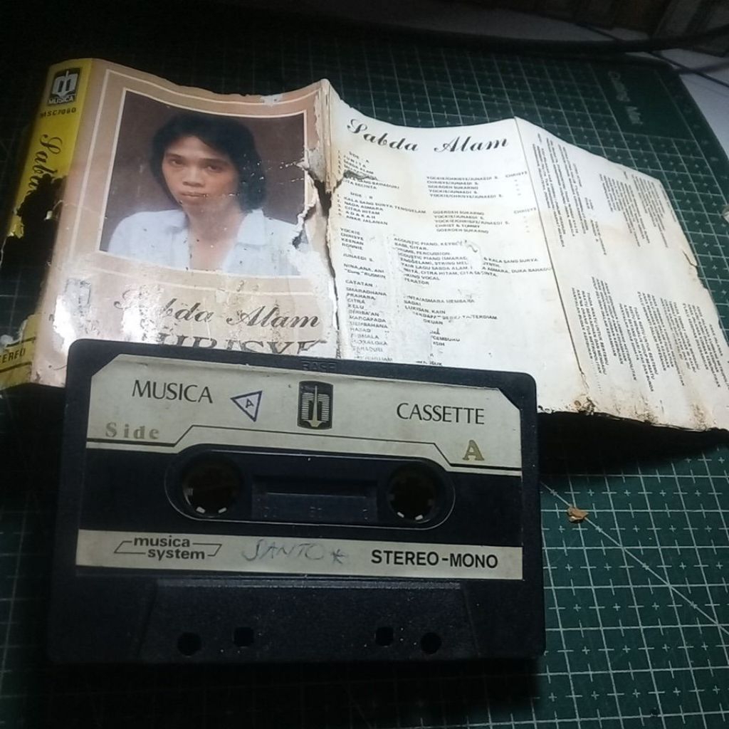 sabda alam chrisye kaset pita
