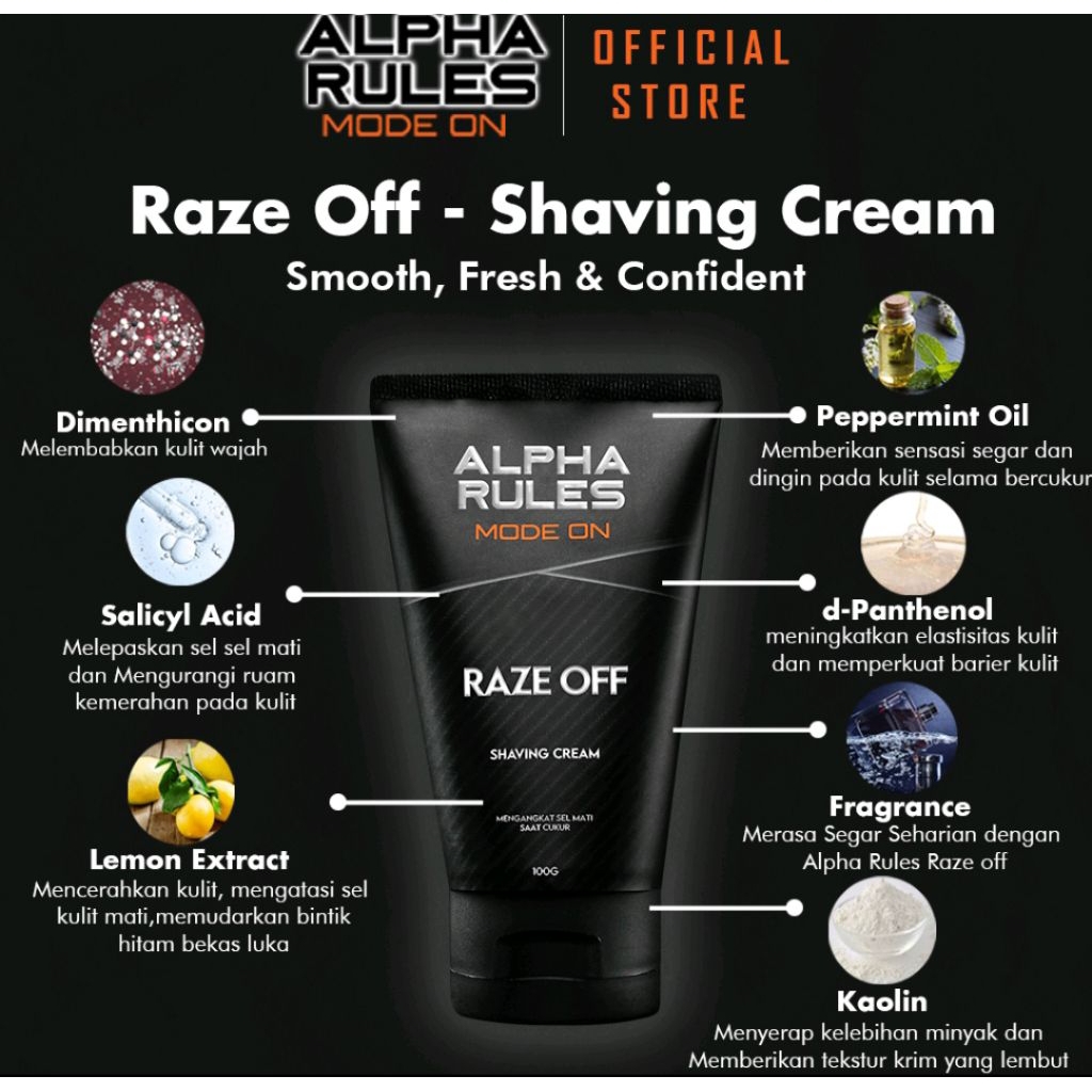 saving cream ( cream pencukur kumis)