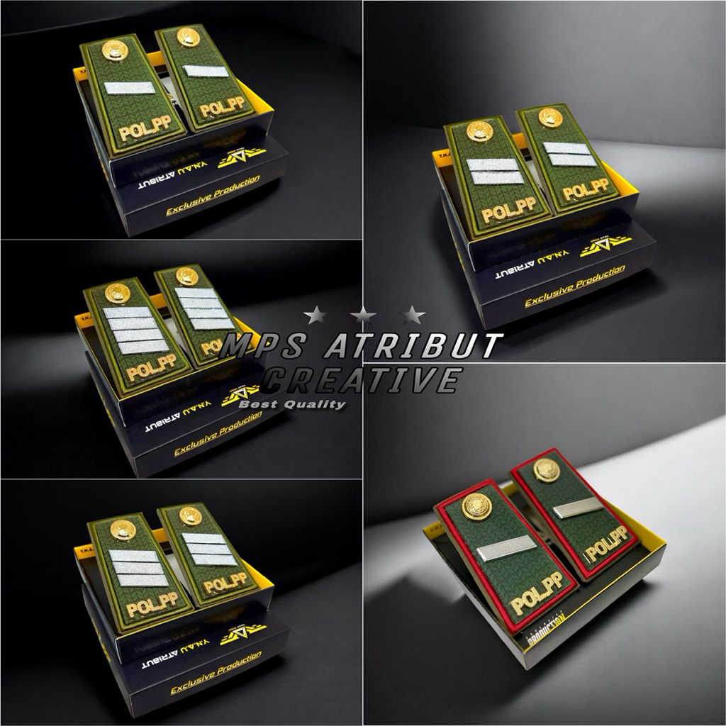 PANGKAT SATPOL PP LUXURY EXCLUSIVE LENGKAP - PANGKAT POL PP 1A/1B/1C/1D/2A/2B/2C/2D/3A/3B/3C/3D/4A/4