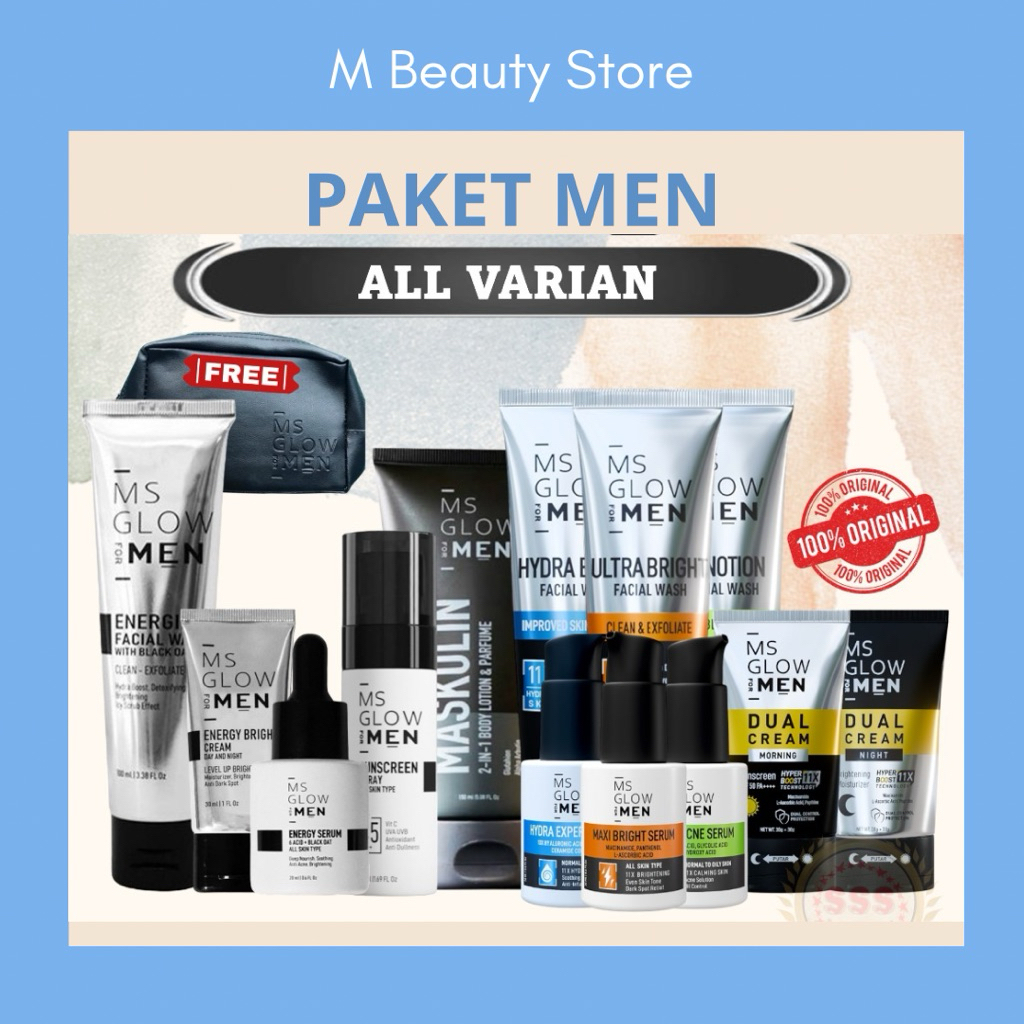 ALL PRODUK & PAKET MS GLOW For Men