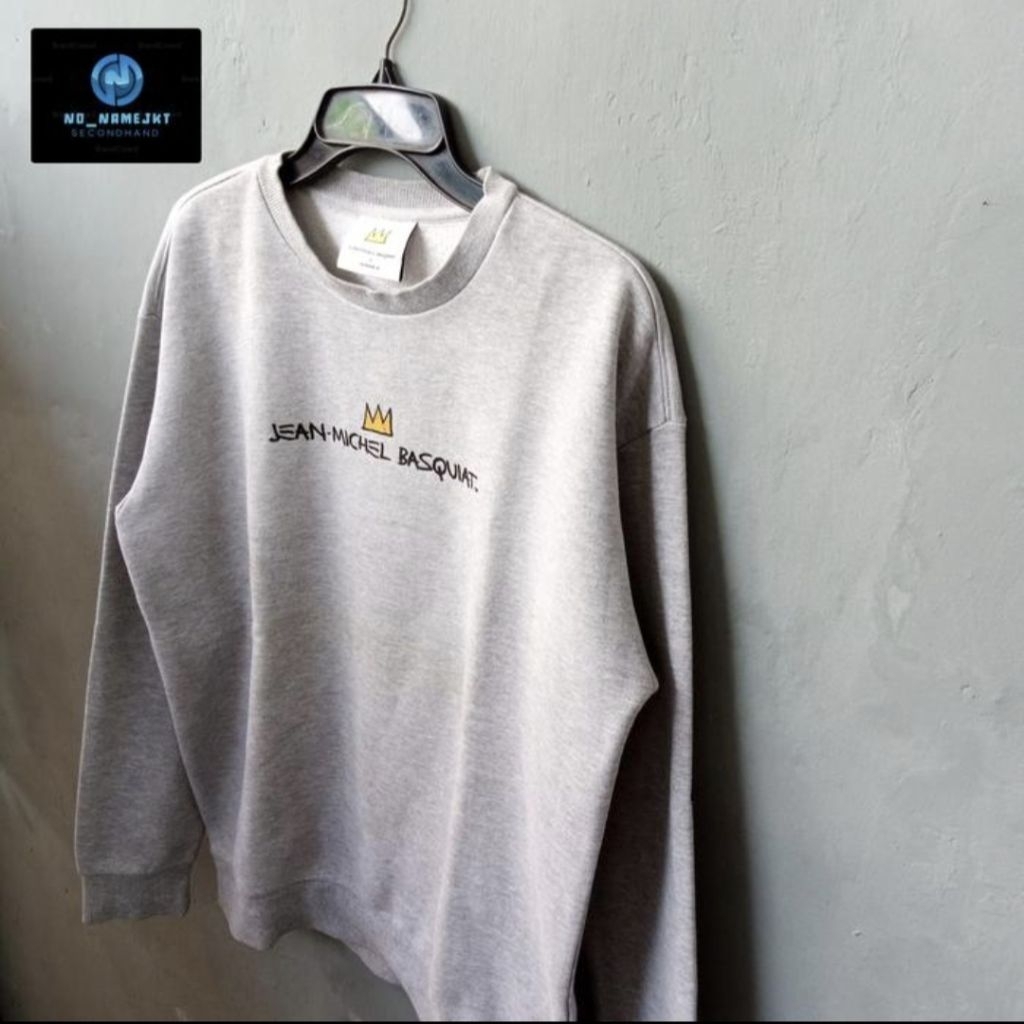 JEAN-MICHEAL BASQUIAT CREWNECK JMB