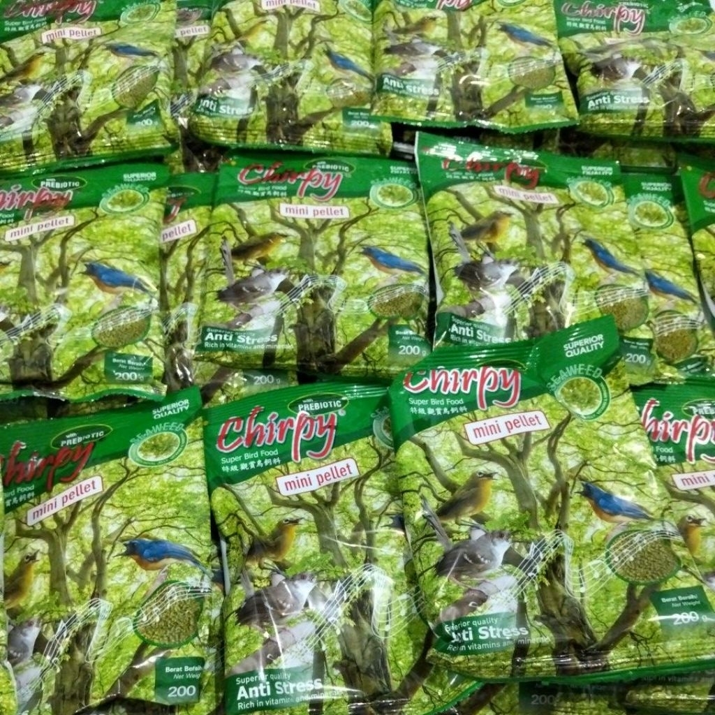 Chirpy mini pelet ijo