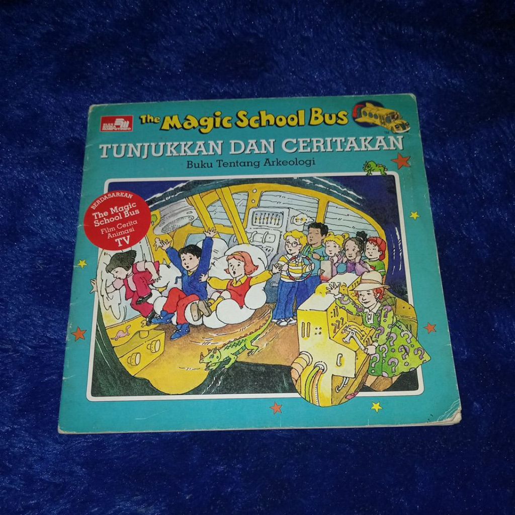 buku the magic school bus - tunjukkan dan ceritakan