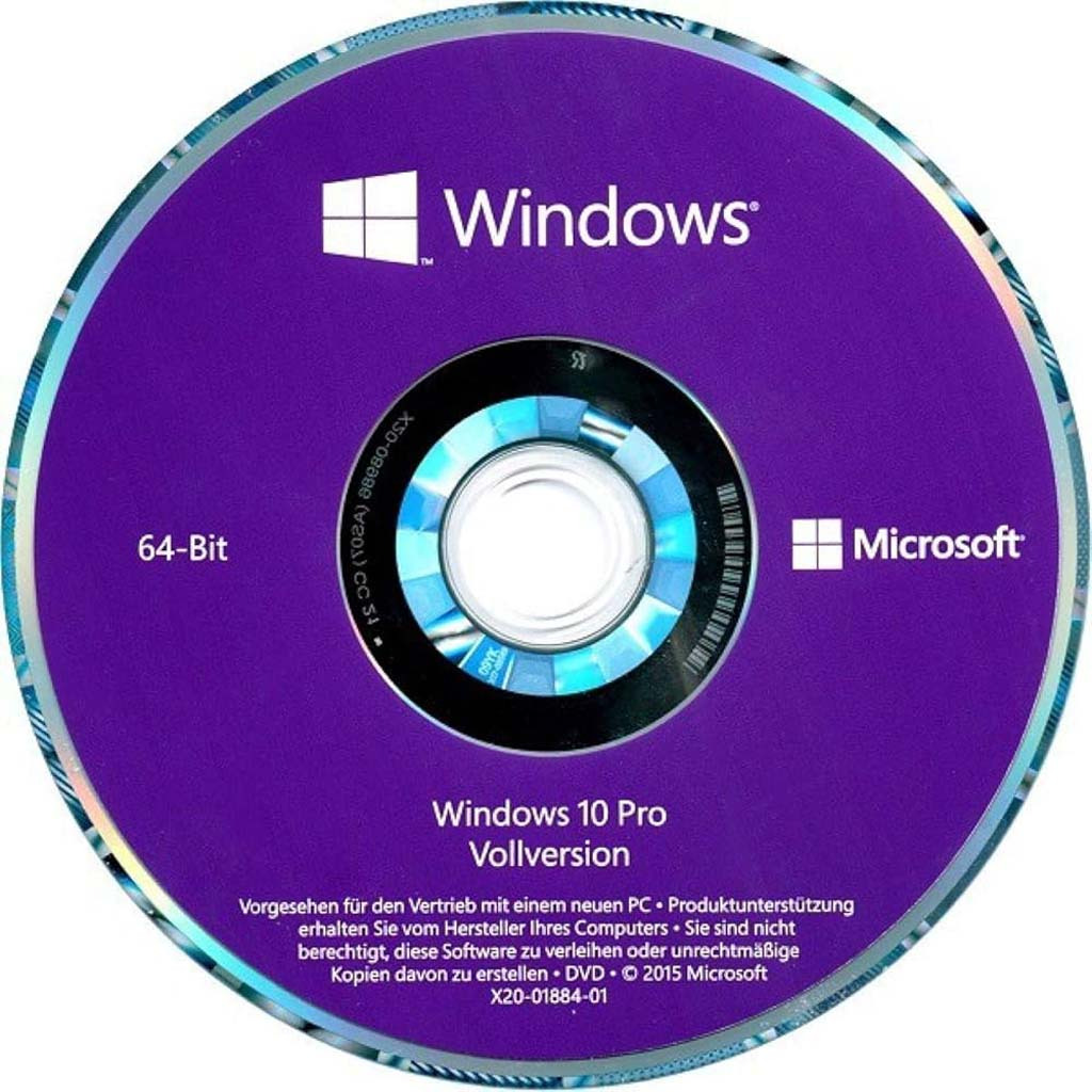 DVD Sistem Operasi Windows 10 32/64 Bit