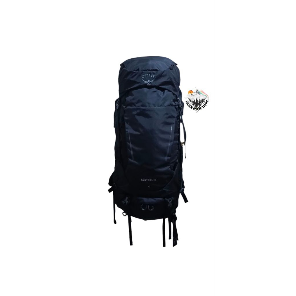 Carrier Keril Osprey Kestrel 48 Hitam