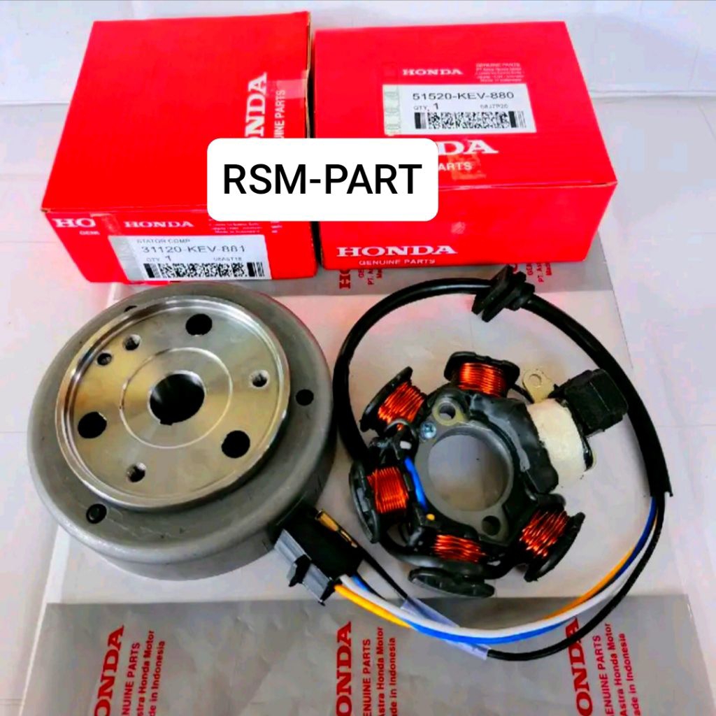 MAGHNET MAGNET SPUL + SPUL JALAN KEV HONDA SUPRA FIT LAMA SUPRA X LAMA SUPRA 100, ORIGINAL PART