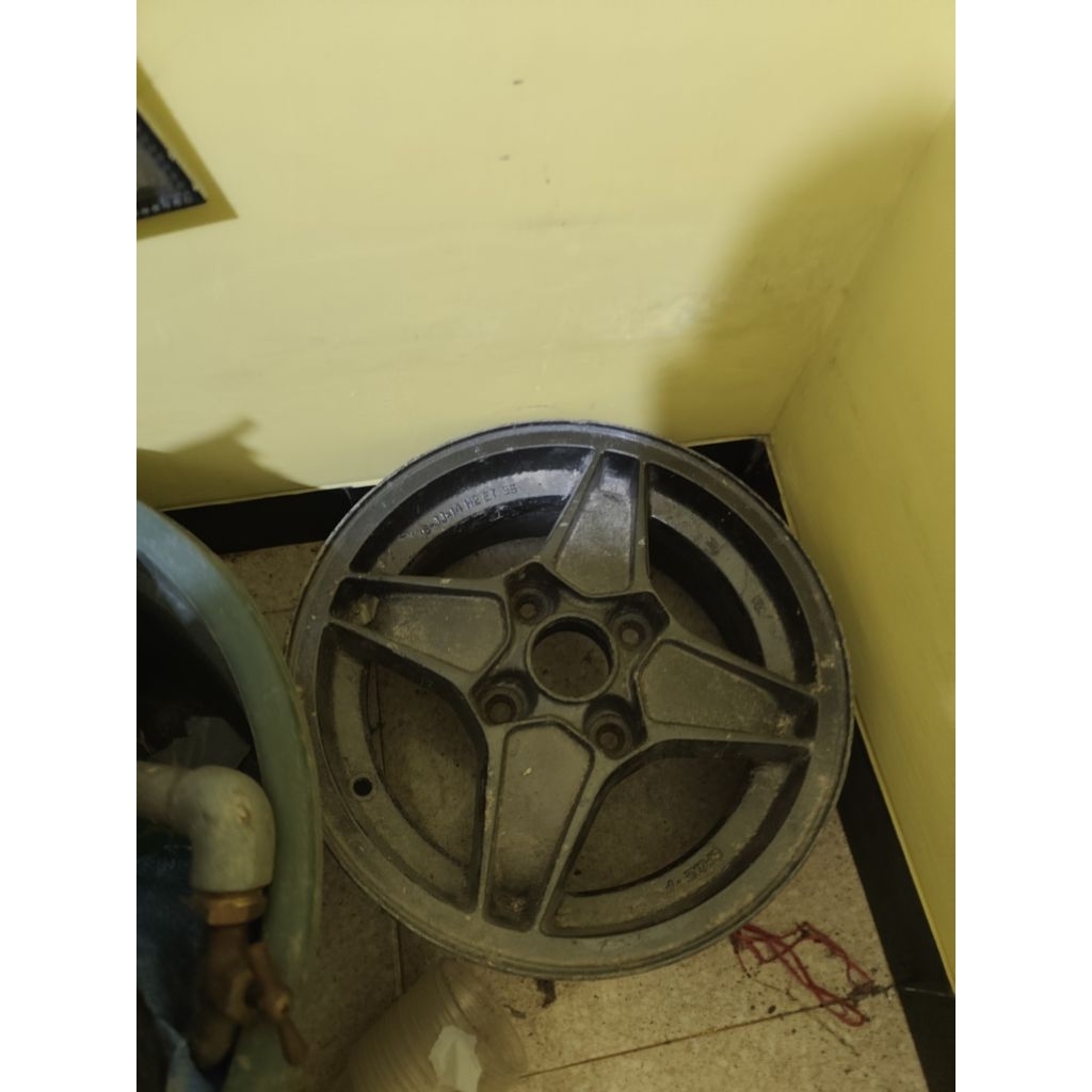 velg mobil enkei spoke f r14 pcd 100 original japan
