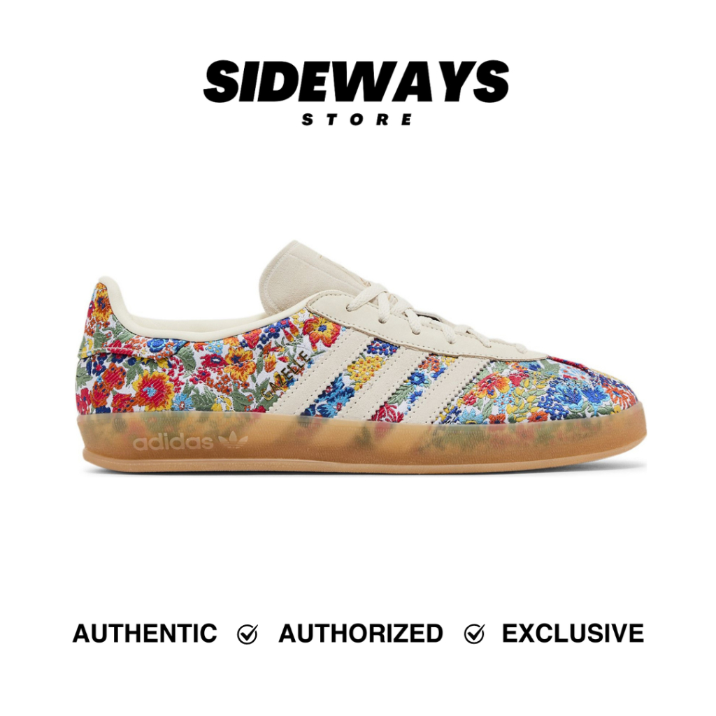 Adidas Gazelle Indoor X Liberty London Floral Embroidery (JP5309) - 100% Original Guarantee
