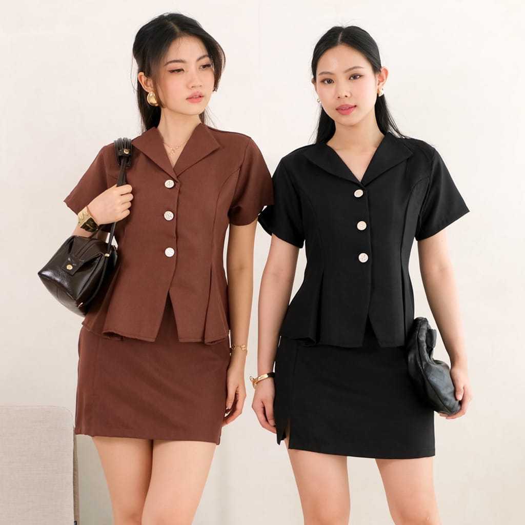 Elana Blouse Semiwool (yourstyle.id.)