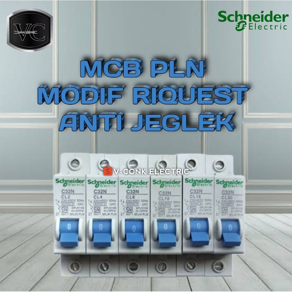 MCB PLN MODIF RIQUEST SEPERTI 10A MODIF 2a original second