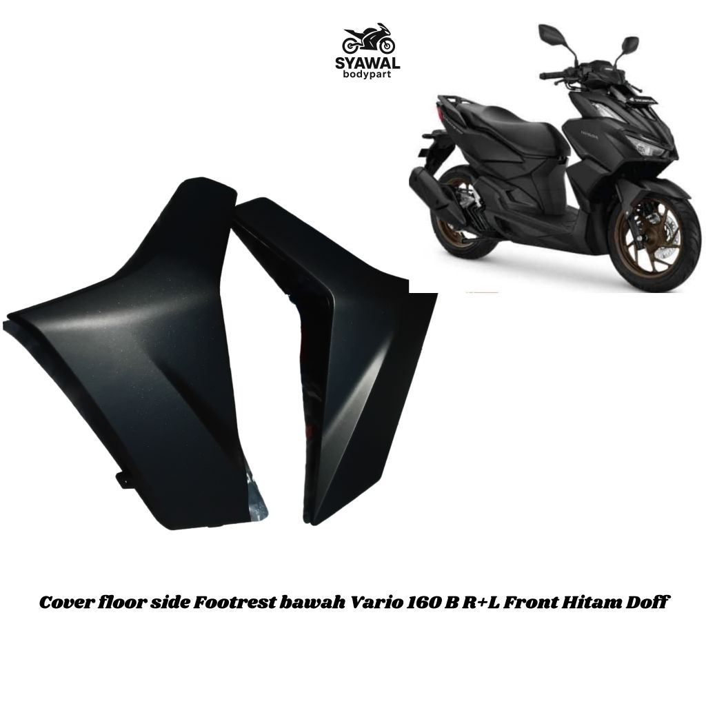 WIN - Cover floor side Tebeng Sayap Depan Bawah Kanan Kiri /Footrest bawah Vario 160 Vario Clik 160 